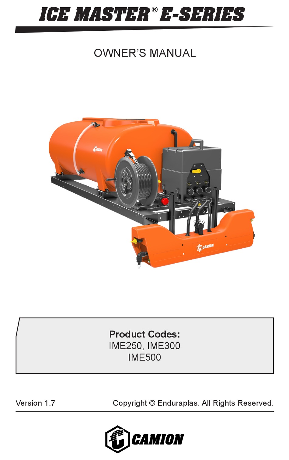 CAMION ICE MASTER E SERIES OWNER'S MANUAL Pdf Download ManualsLib