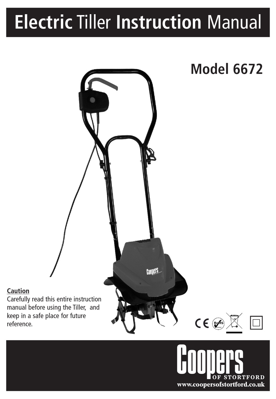 COOPERS OF STORTFORD 6672 INSTRUCTION MANUAL Pdf Download ManualsLib