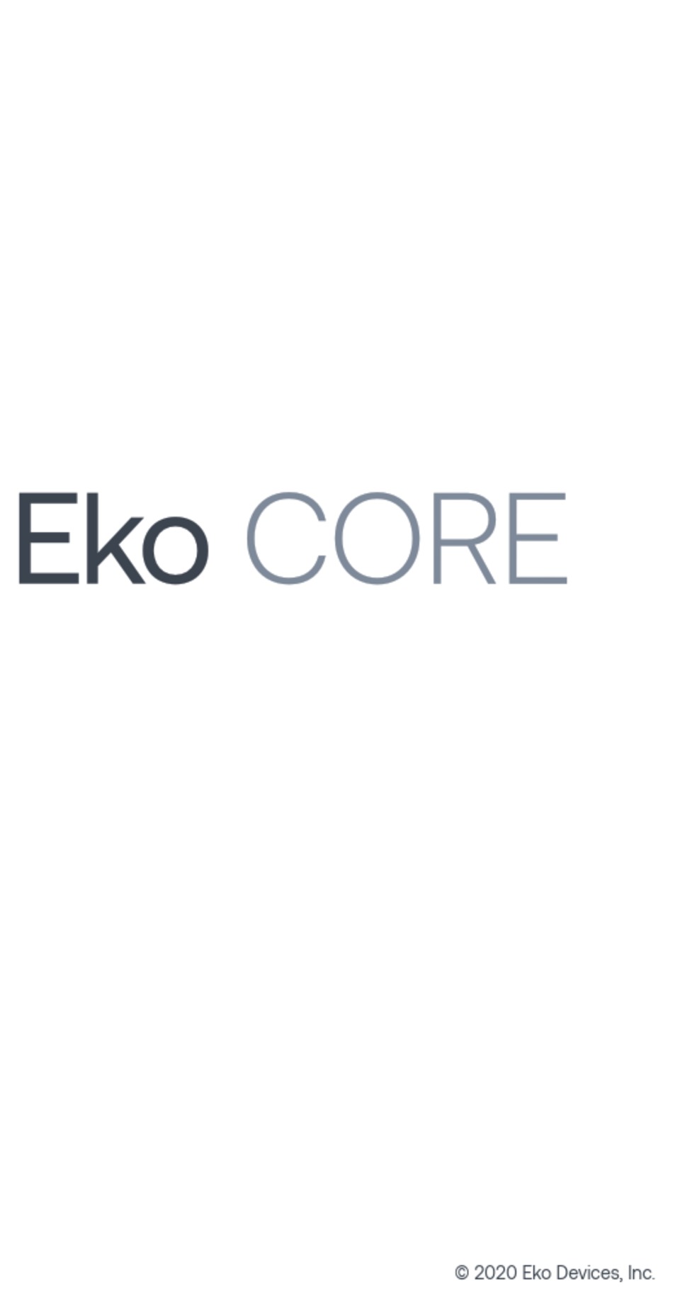 EKO DEVICES EKO CORE QUICK START MANUAL Pdf Download ManualsLib