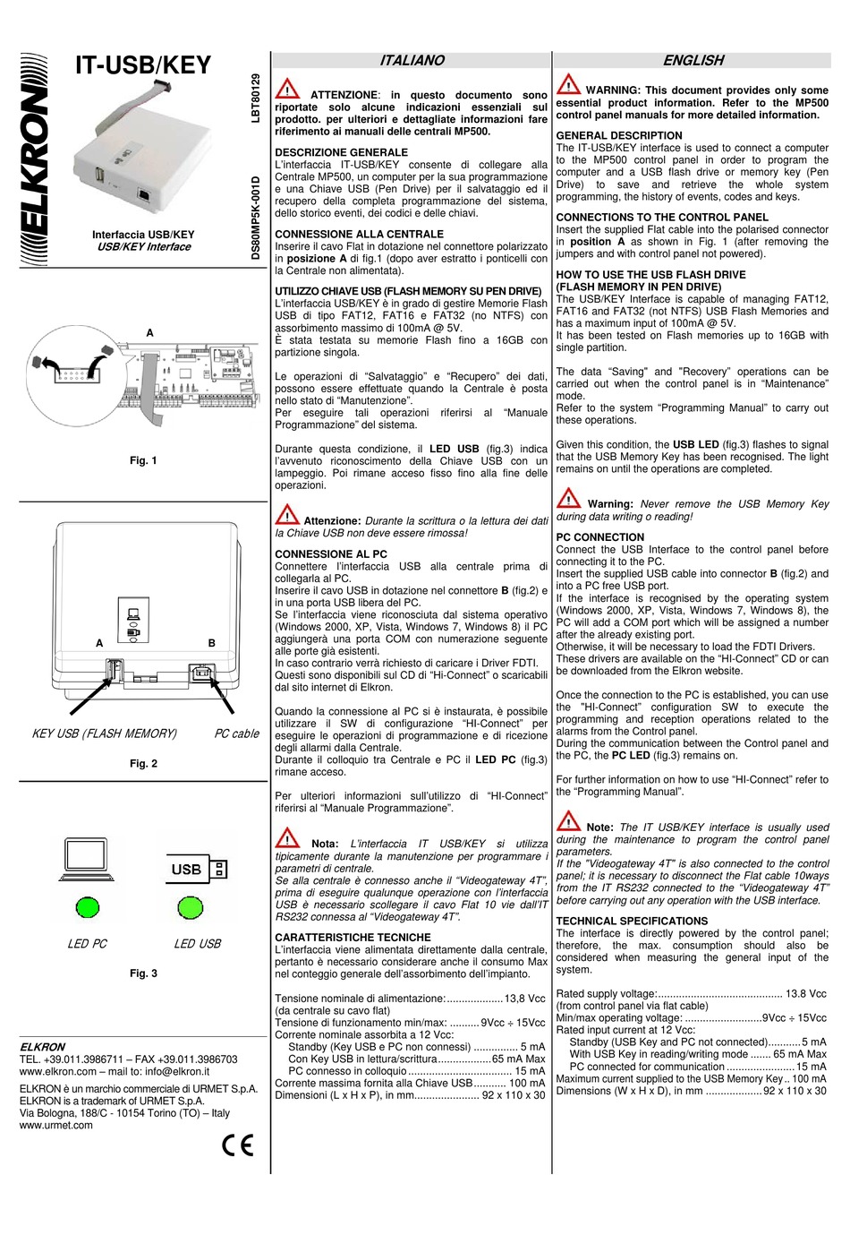 ELKRON IT USB KEY MANUAL Pdf Download ManualsLib elkron-it-usb-key-manual-pdf-download-manualslib