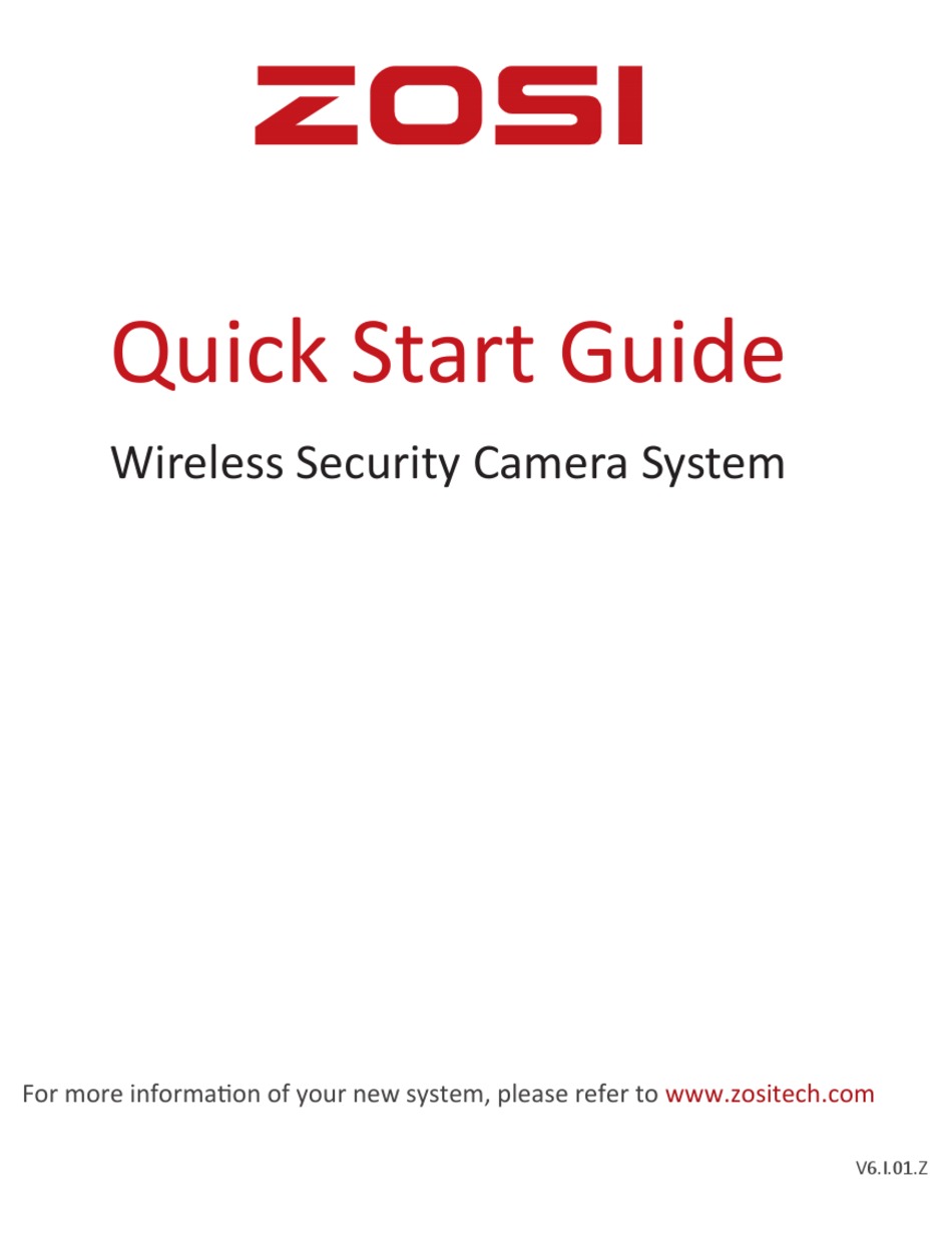ZOSI 8AP2893W QUICK START MANUAL Pdf Download ManualsLib