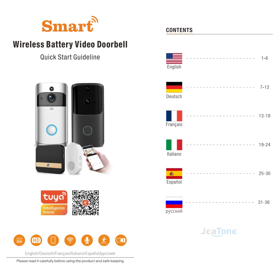 TUYA SMART V10W QUICK START MANUALLINE Pdf Download ManualsLib