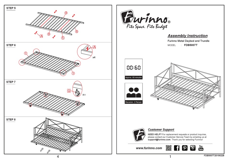 Furinno 99940ex assembly 2025 manual