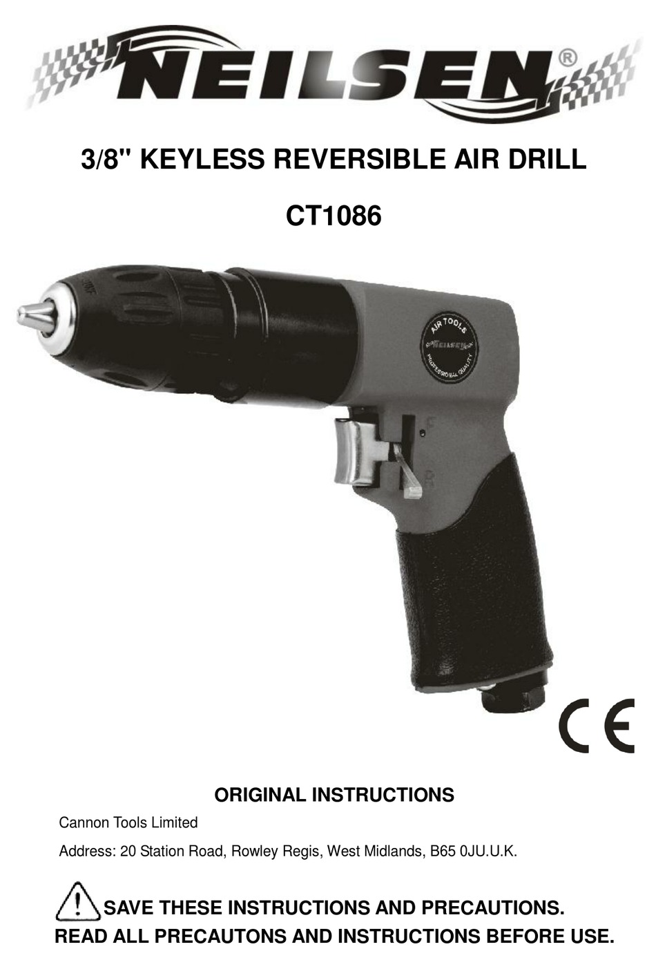NEILSEN CT1086 ORIGINAL INSTRUCTIONS MANUAL Pdf Download ManualsLib