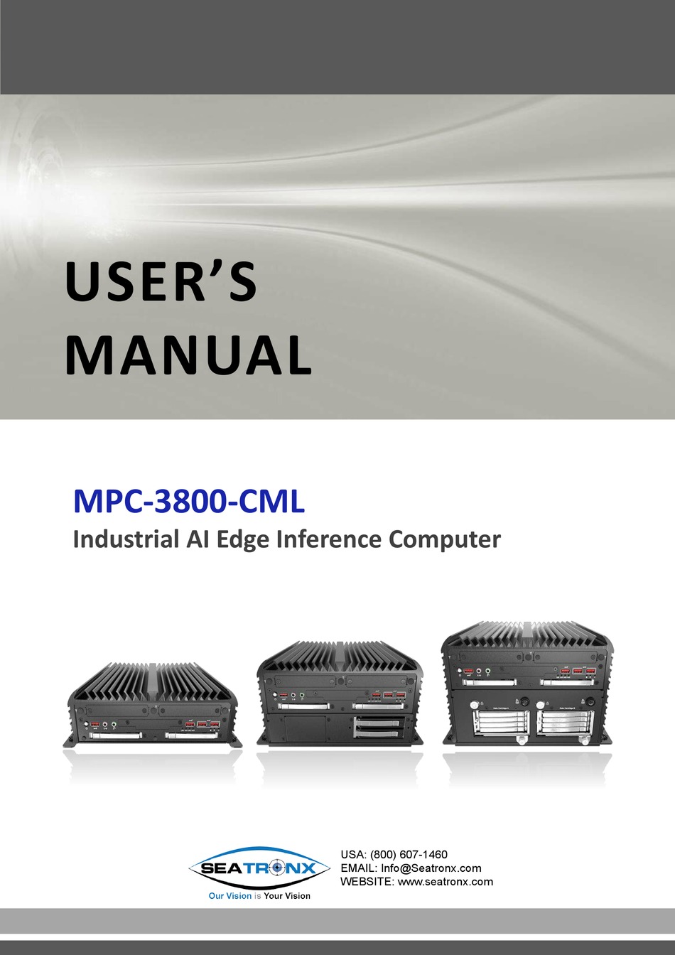 SEATRONX MPC3800CML USER MANUAL Pdf Download ManualsLib