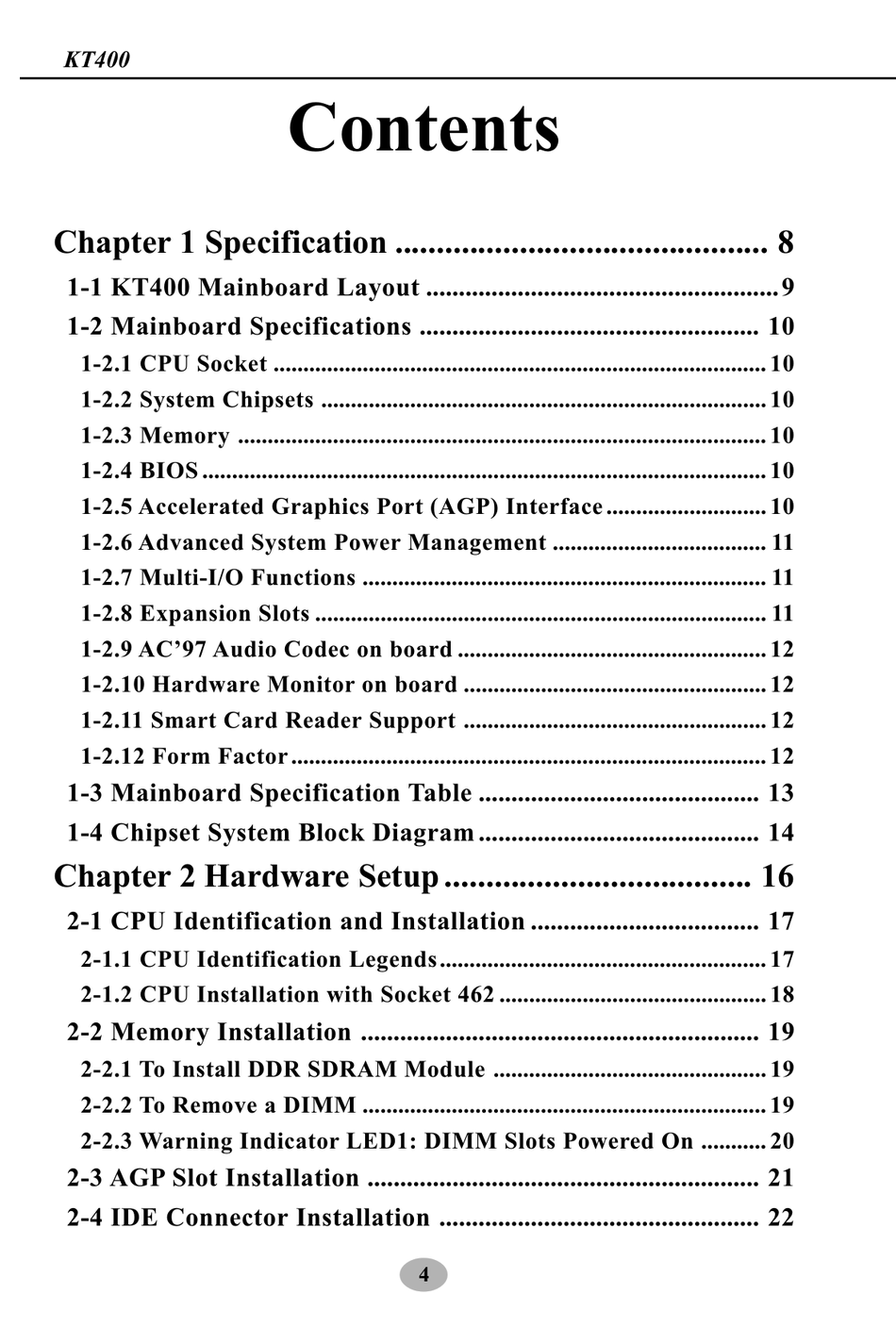 SOLTEK KT400 MANUAL Pdf Download ManualsLib