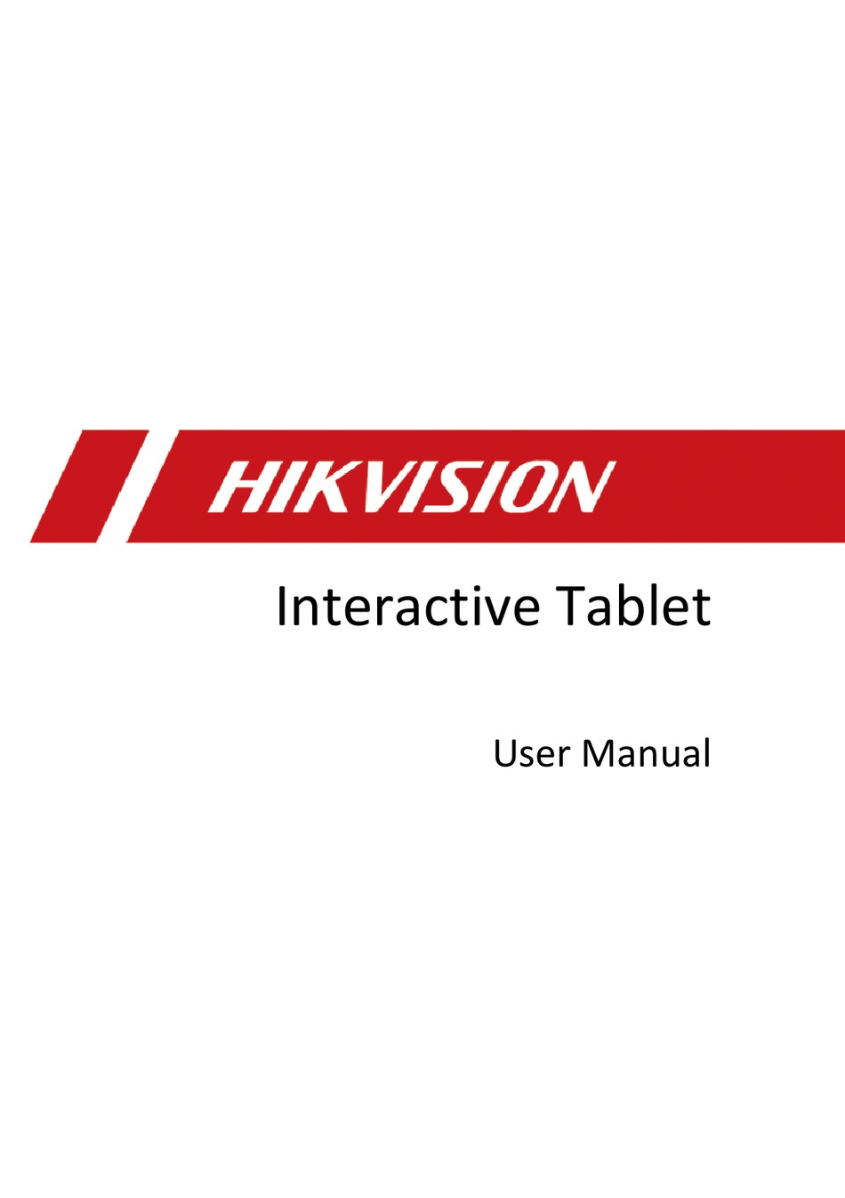 HIKVISION DS-D5B86RB/B USER MANUAL Pdf Download | ManualsLib