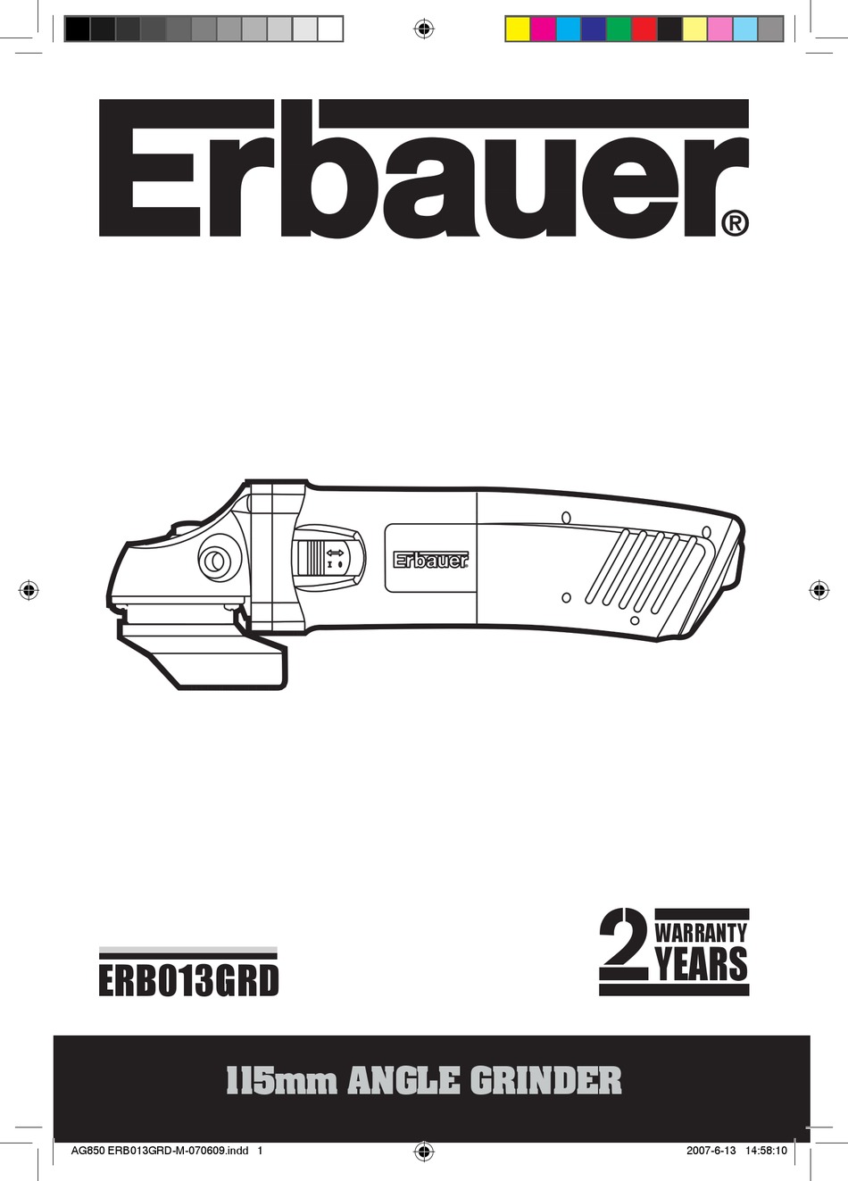 ERBAUER ERB013GRD QUICK START MANUAL Pdf Download ManualsLib