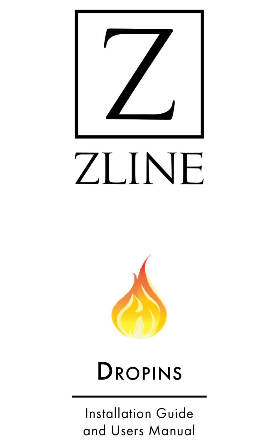 ZLINE RCBR30 INSTALLATION MANUAL AND USER'S MANUAL Pdf Download