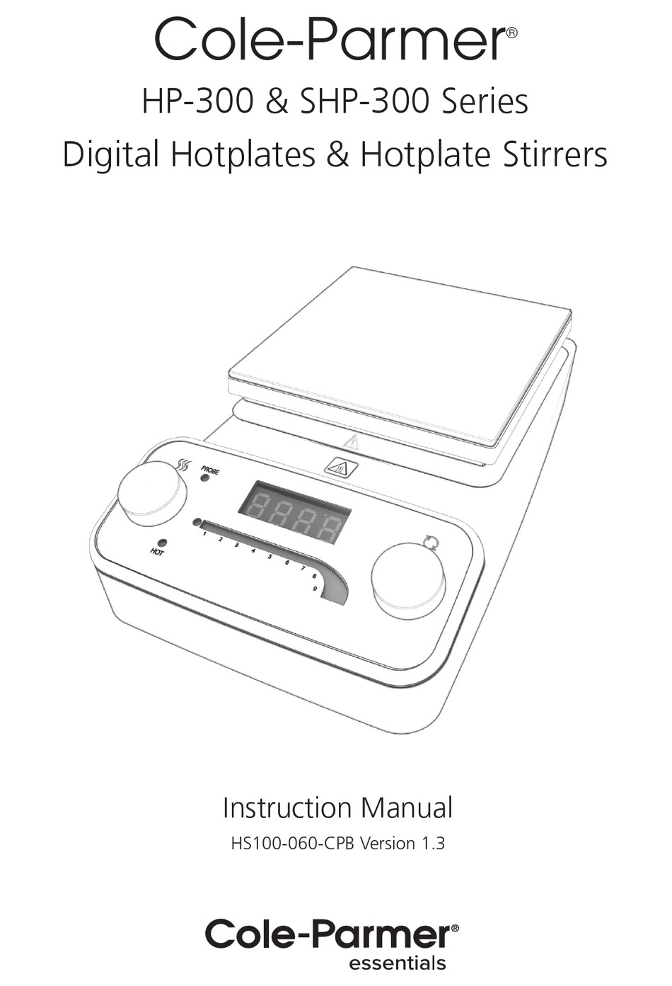 COLE PARMER HP300 SERIES INSTRUCTION MANUAL Pdf Download ManualsLib