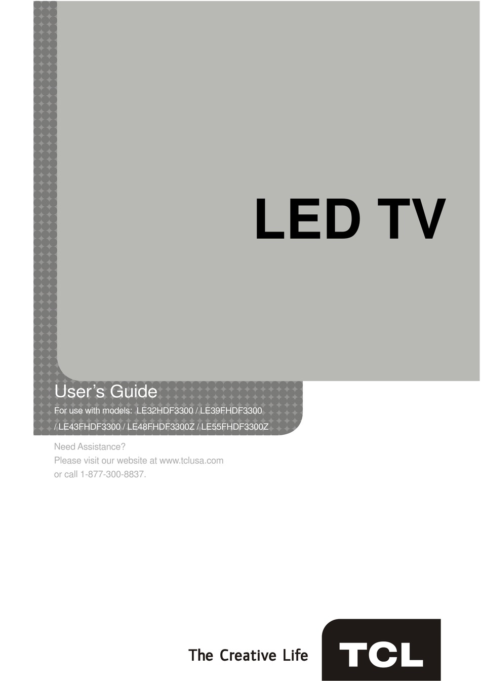 TCL LE39FHDF3300 USER MANUAL Pdf Download | ManualsLib