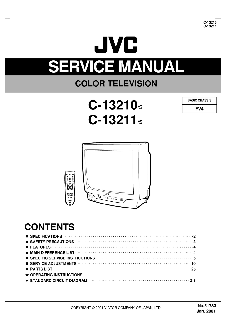 JVC C-13210 SERVICE MANUAL Pdf Download | ManualsLib