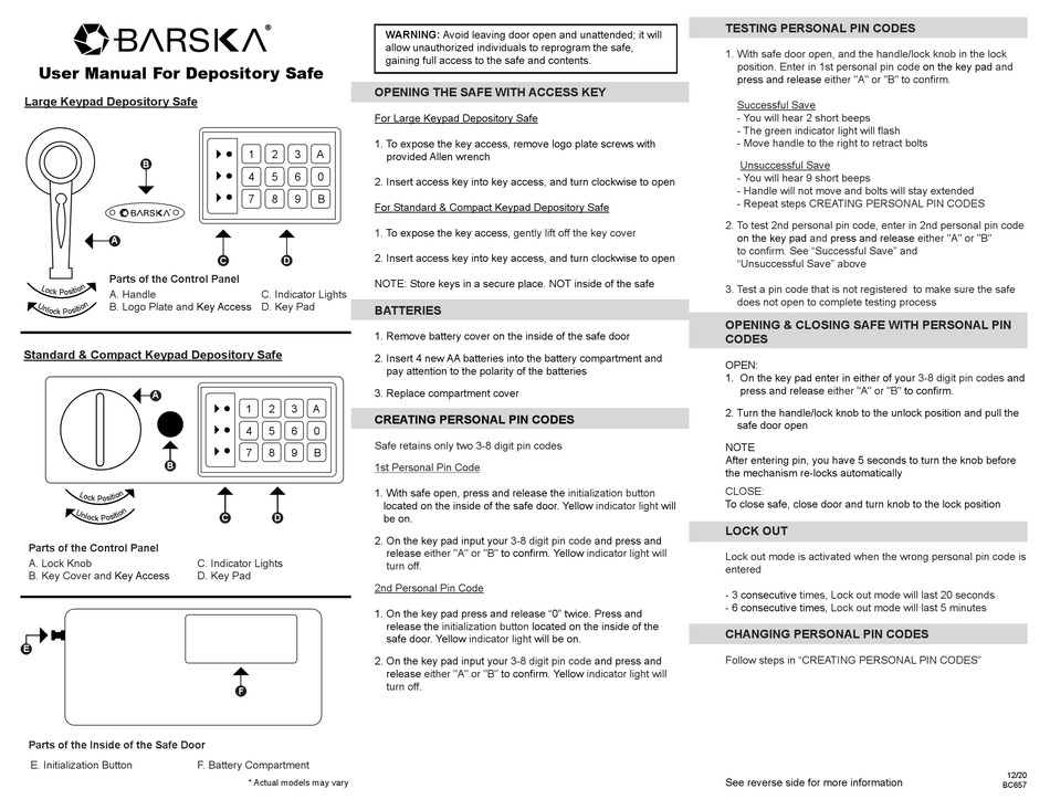 BARSKA AX11934 USER MANUAL Pdf Download ManualsLib