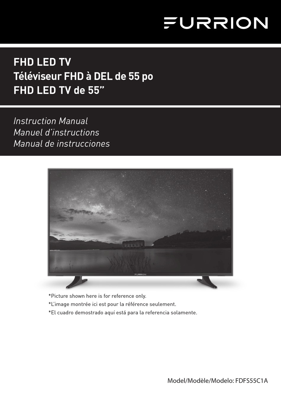 FURRION FDFS55C1A INSTRUCTION MANUAL Pdf Download ManualsLib