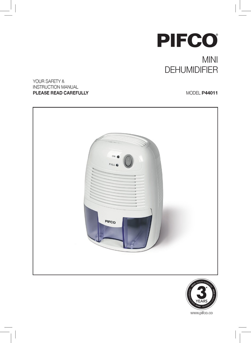 PIFCO P44011 SAFETY & INSTRUCTION MANUAL Pdf Download ManualsLib