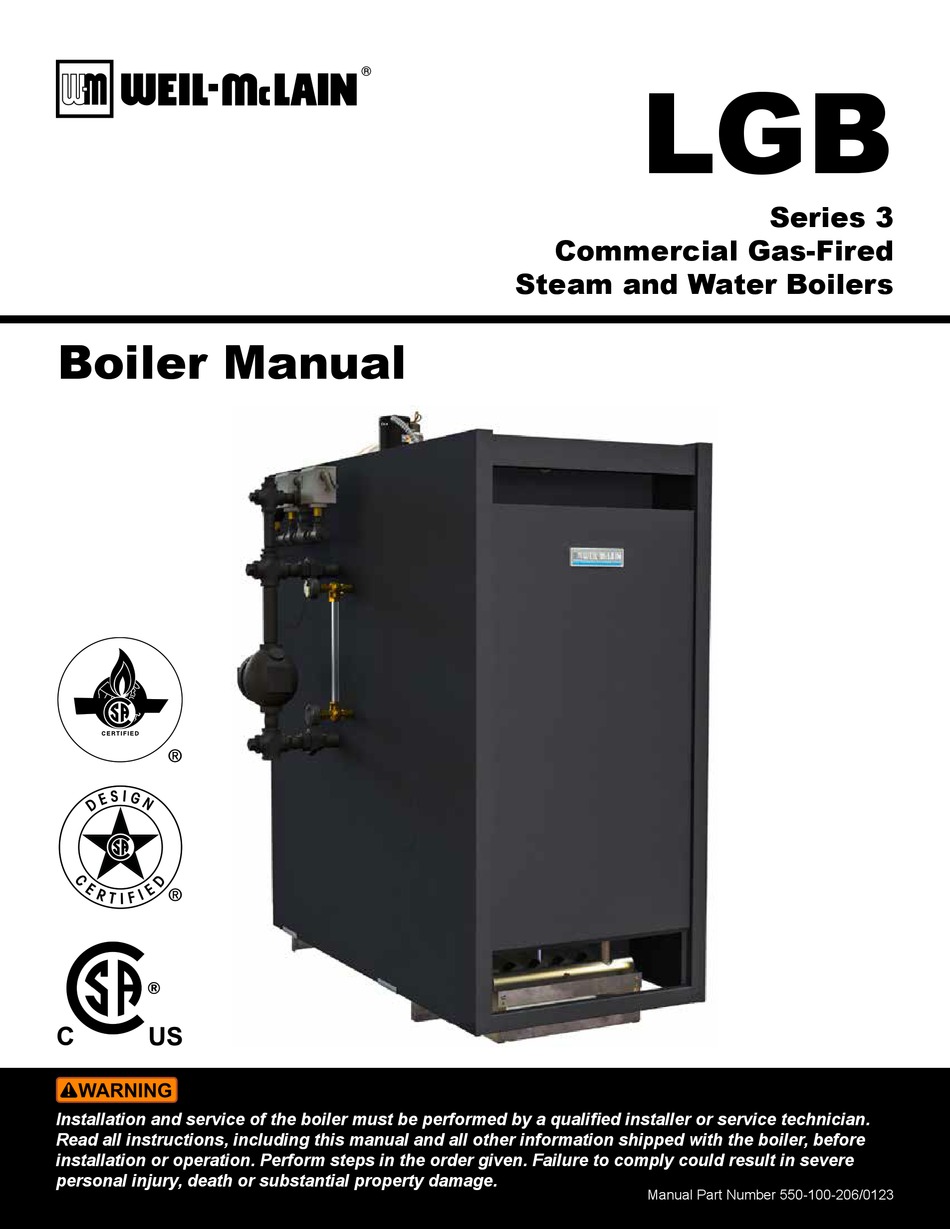 WELLMCLAIN LGB 3 SERIES MANUAL Pdf Download ManualsLib