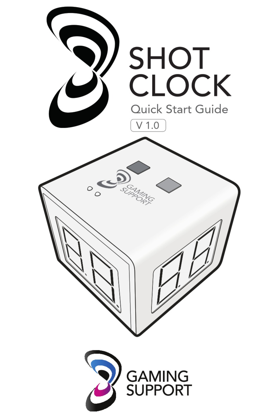 GAMING SUPPORT SHOT CLOCK QUICK START MANUAL Pdf Download ManualsLib