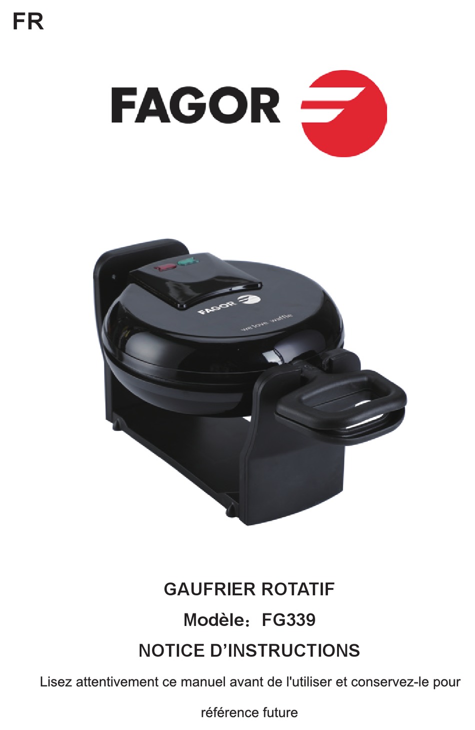 FAGOR FG339 INSTRUCTION MANUAL Pdf Download ManualsLib