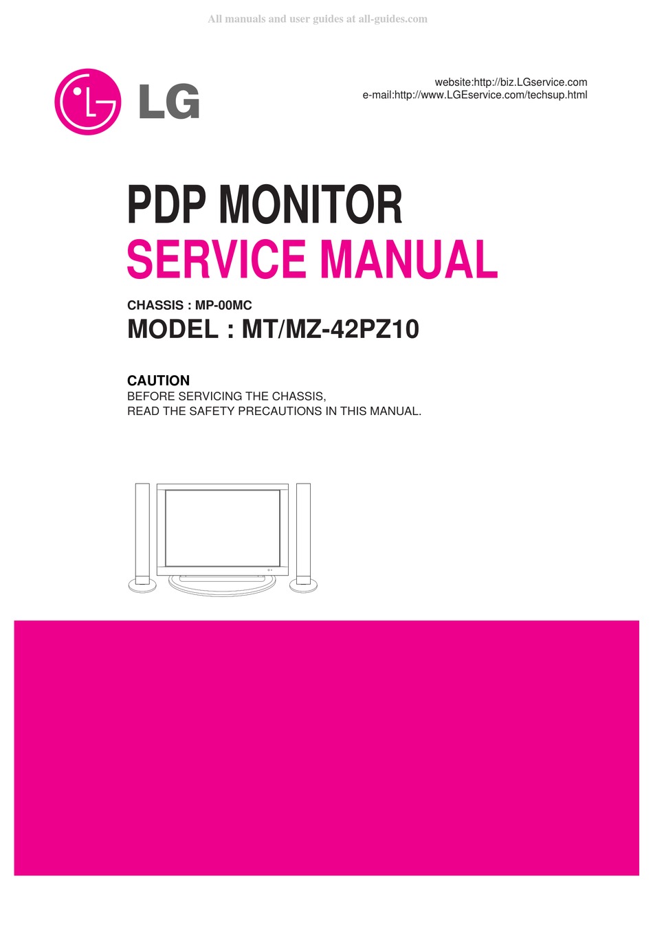 LG MT42PZ10 SERVICE MANUAL Pdf Download ManualsLib