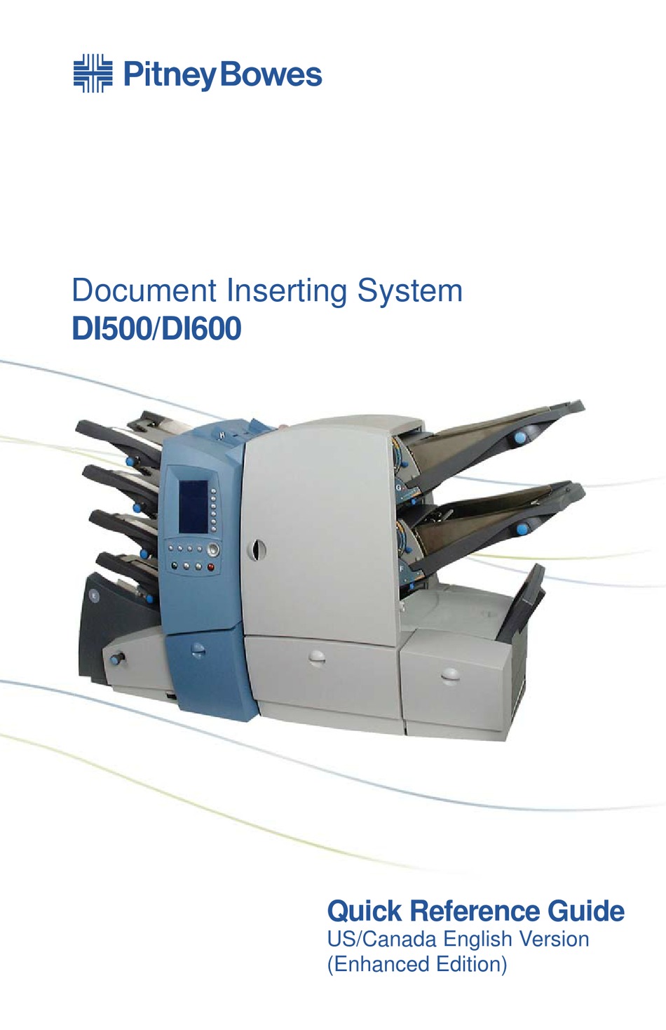 PITNEY BOWES DI500 QUICK REFERENCE MANUAL Pdf Download ManualsLib