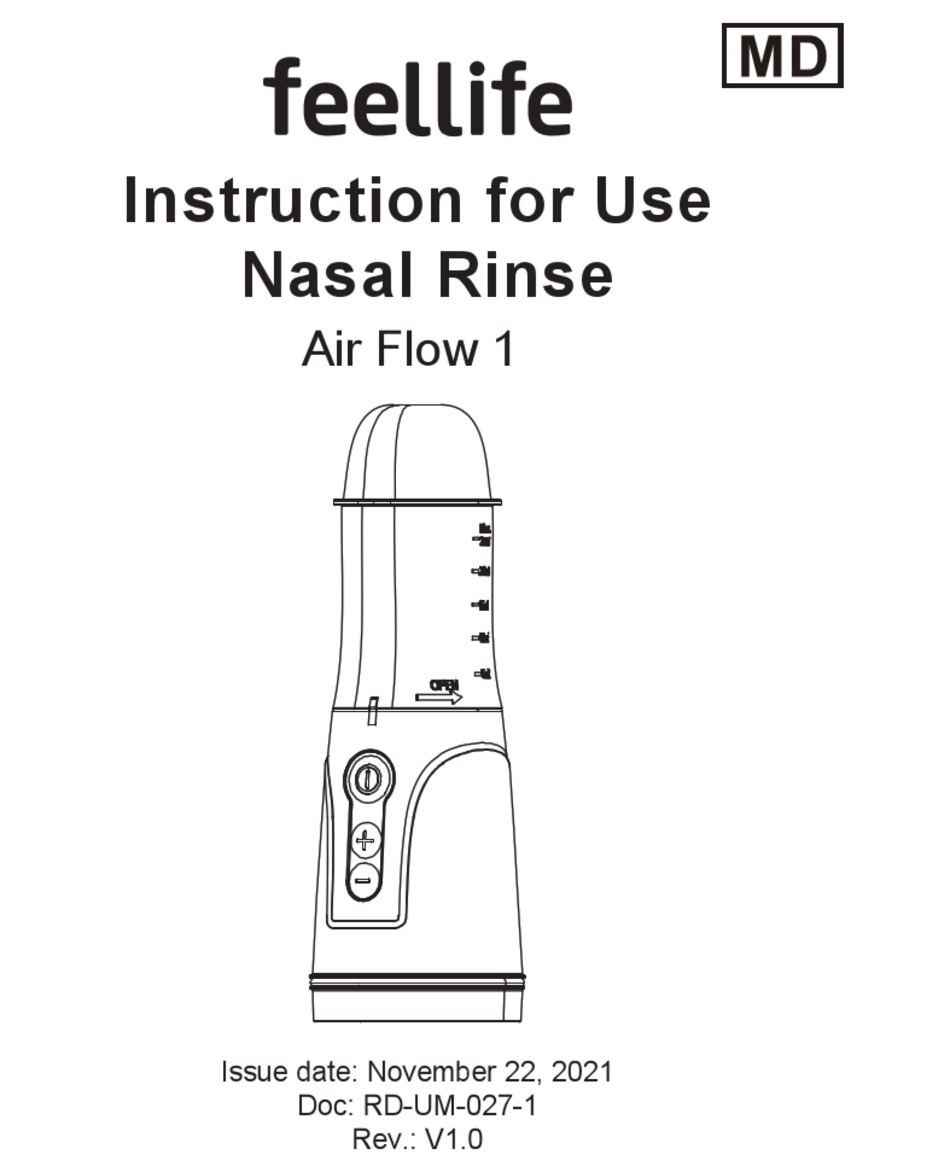 FEELLIFE AIR FLOW 1 INSTRUCTIONS FOR USE MANUAL Pdf Download ManualsLib