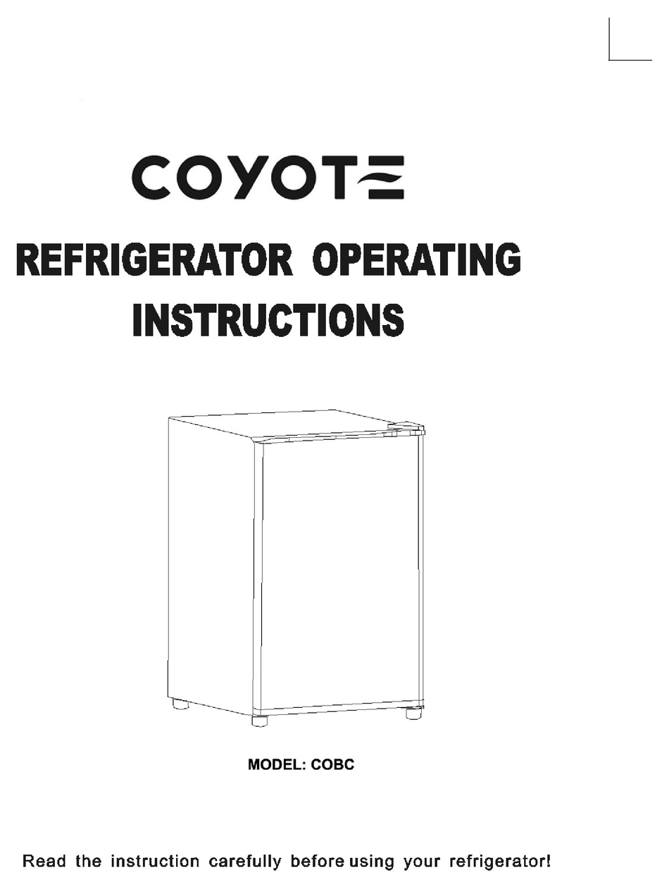COYOTE COBC OPERATING INSTRUCTIONS MANUAL Pdf Download ManualsLib