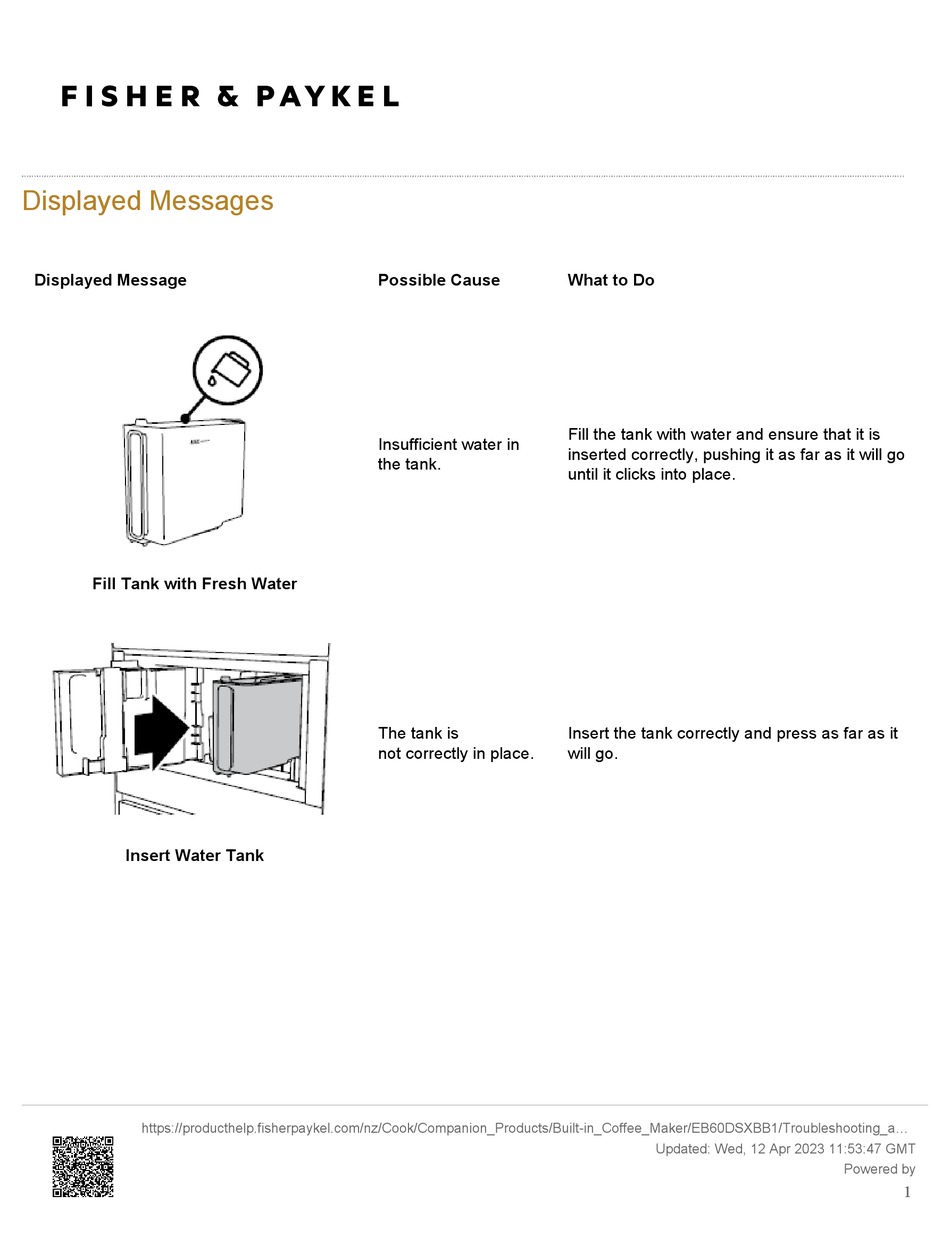 FISHER & PAYKEL EB60DSXBB1 MANUAL Pdf Download ManualsLib