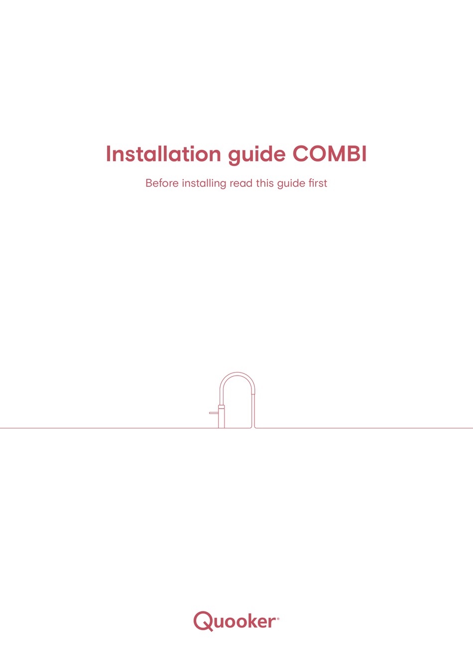 QUOOKER COMBI INSTALLATION MANUAL Pdf Download | ManualsLib