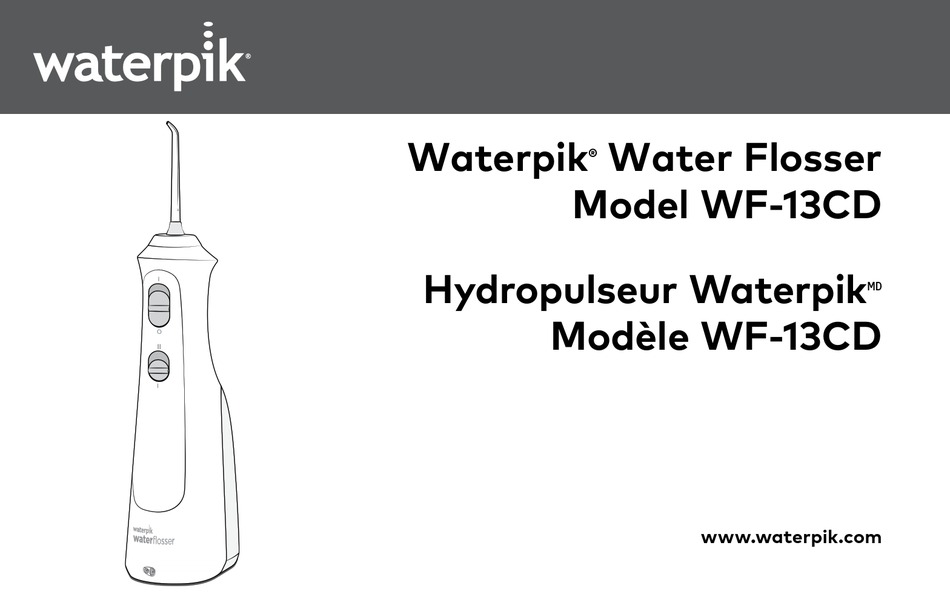 WATERPIK WF13CD010 MANUAL Pdf Download ManualsLib