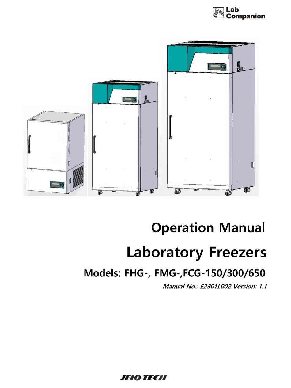 LAB COMPANION FHG150 OPERATION MANUAL Pdf Download ManualsLib