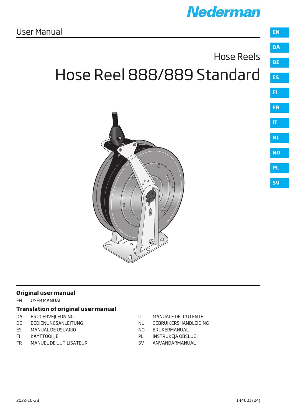 NEDERMAN 888 USER MANUAL Pdf Download | ManualsLib