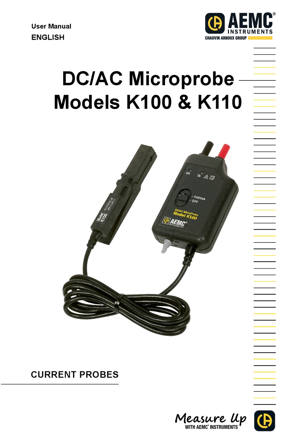 AEMC K100 USER MANUAL Pdf Download ManualsLib