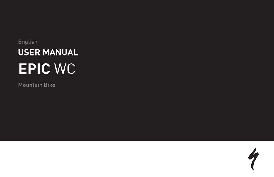 SPECIALIZED EPIC WC 2023 USER MANUAL Pdf Download ManualsLib