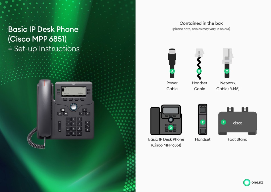 cisco-mpp-6851-setup-instructions-pdf-download-manualslib