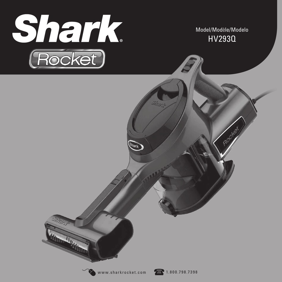 SHARK ROCKET HV293Q SERIES MANUAL Pdf Download ManualsLib