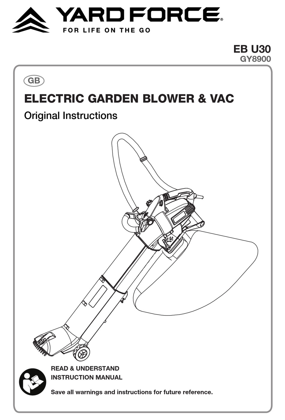 YARD FORCE EB U30 INSTRUCTIONS MANUAL Pdf Download ManualsLib