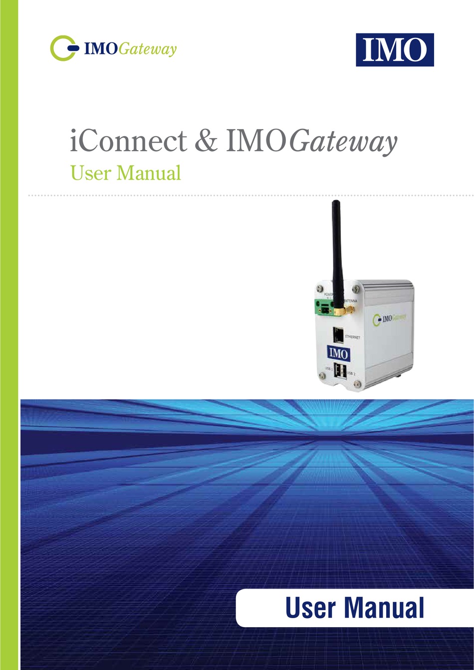 IMO ICONNECT USER MANUAL Pdf Download ManualsLib