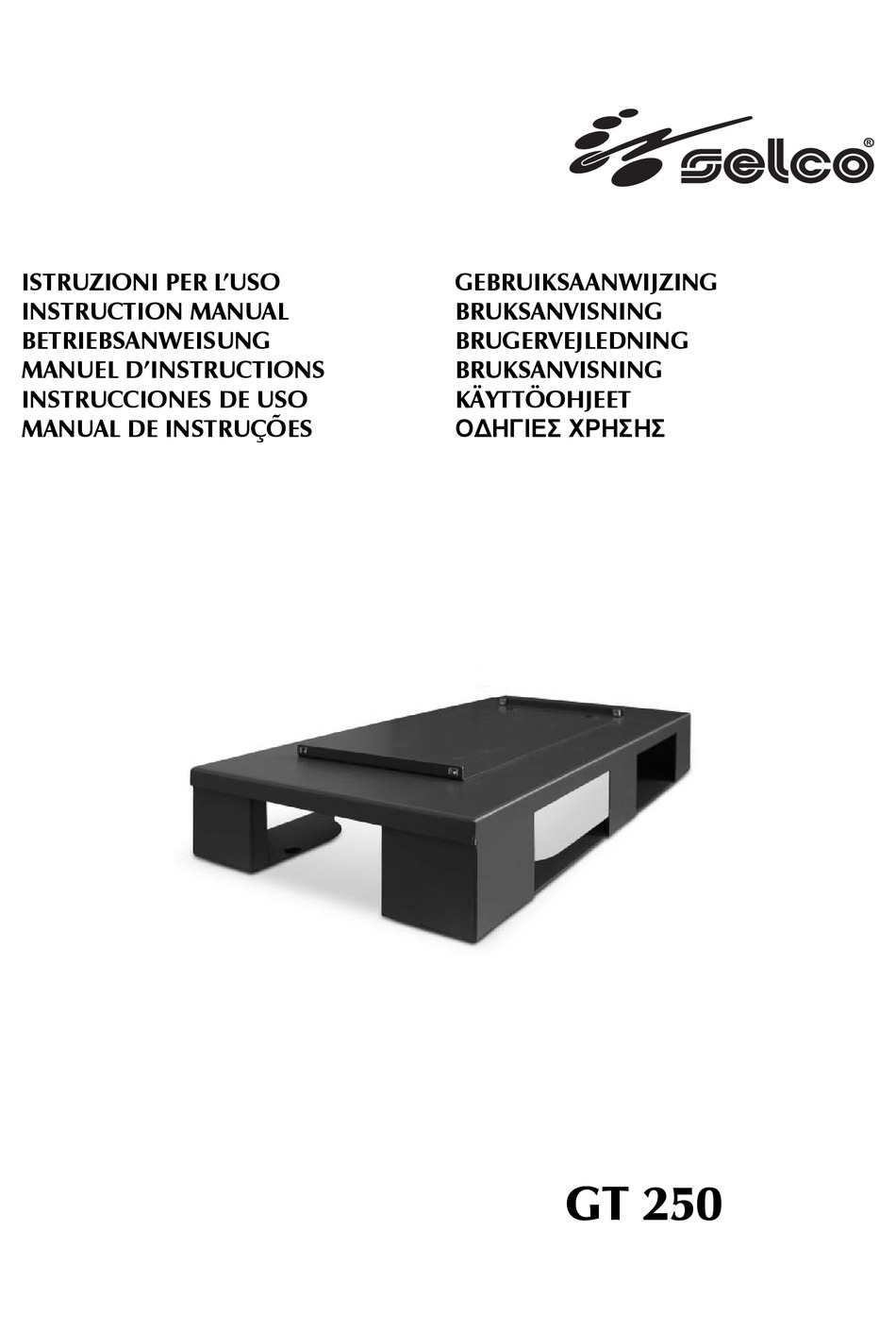 SELCO GT 250 INSTRUCTION MANUAL Pdf Download ManualsLib