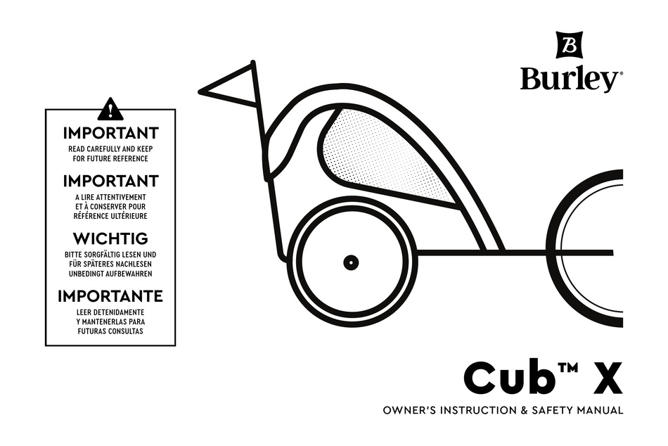 burley cub x test