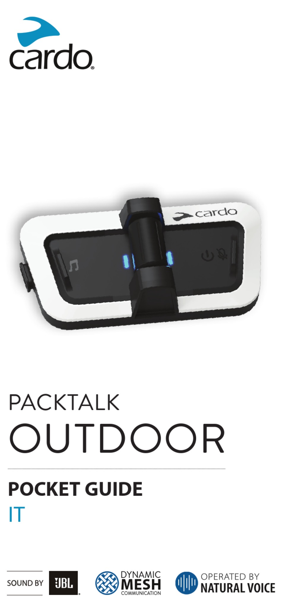 CARDO SYSTEMS PACKTALK OUTDOOR POCKET MANUAL Pdf Download ManualsLib