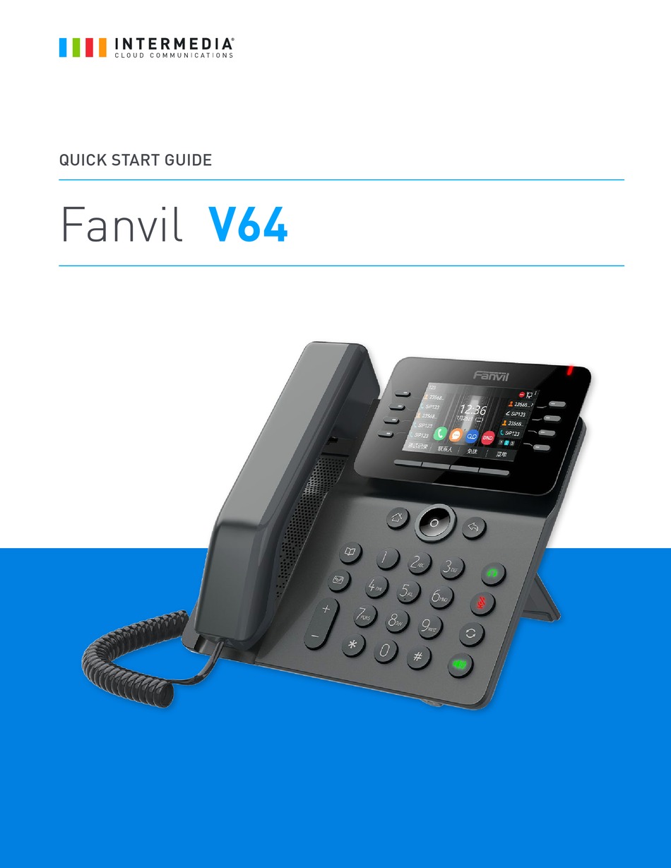 INTERMEDIA FANVIL V64 QUICK START MANUAL Pdf Download ManualsLib