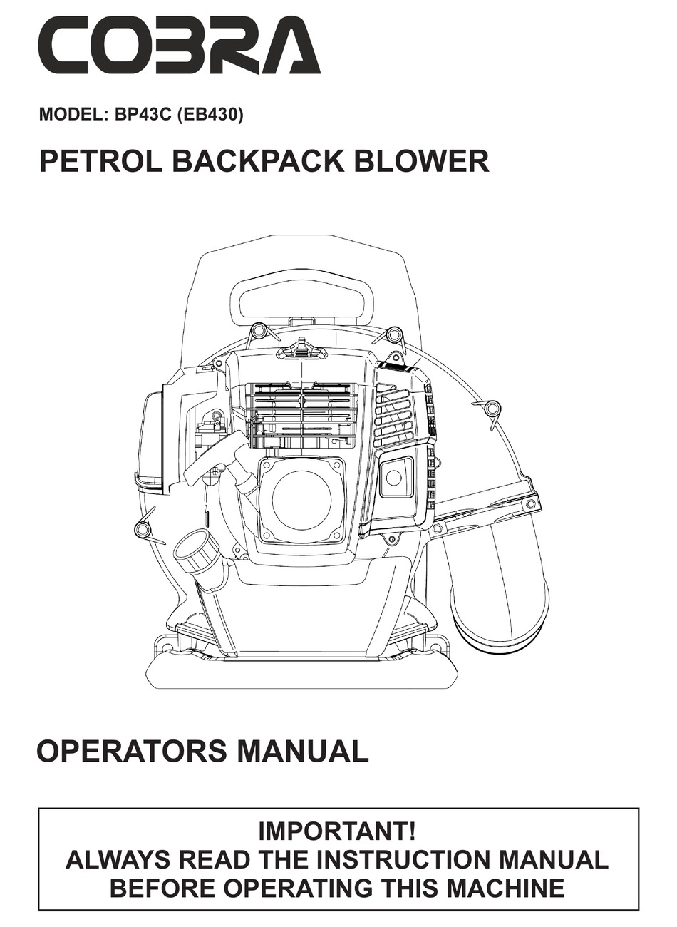 COBRA BP43C OPERATOR'S MANUAL Pdf Download | ManualsLib