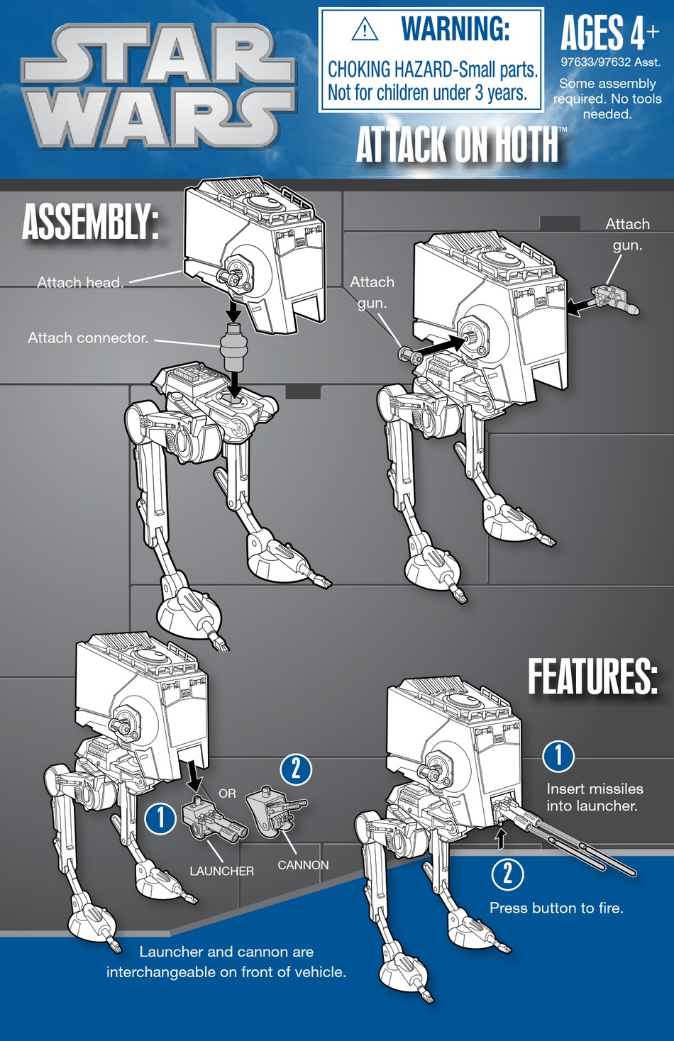 HASBRO STAR WARS ATTACK ON HOTH MANUAL Pdf Download ManualsLib