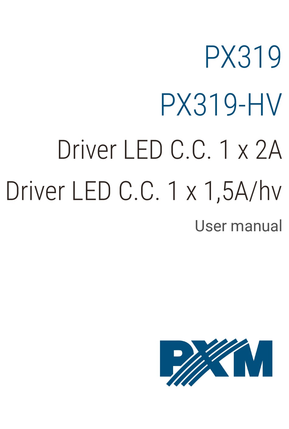 PXM PX319 USER MANUAL Pdf Download ManualsLib