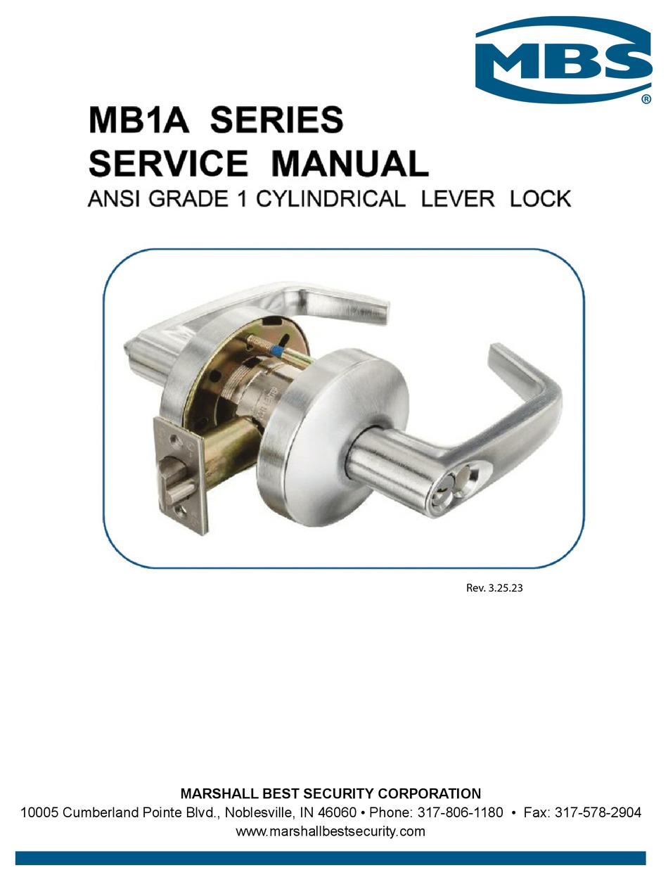 MBS MB1A SERIES SERVICE MANUAL Pdf Download | ManualsLib