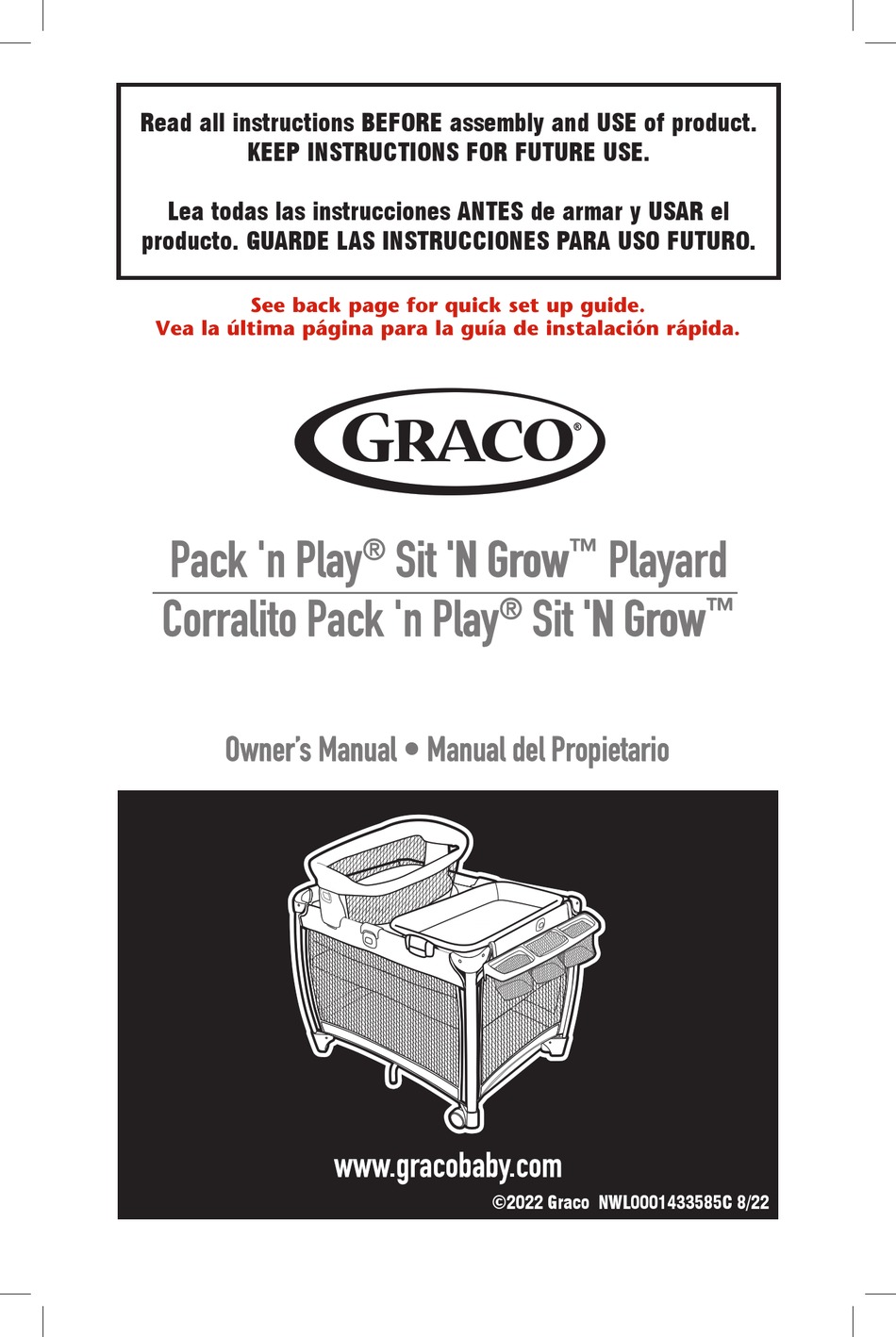 GRACO PACK 