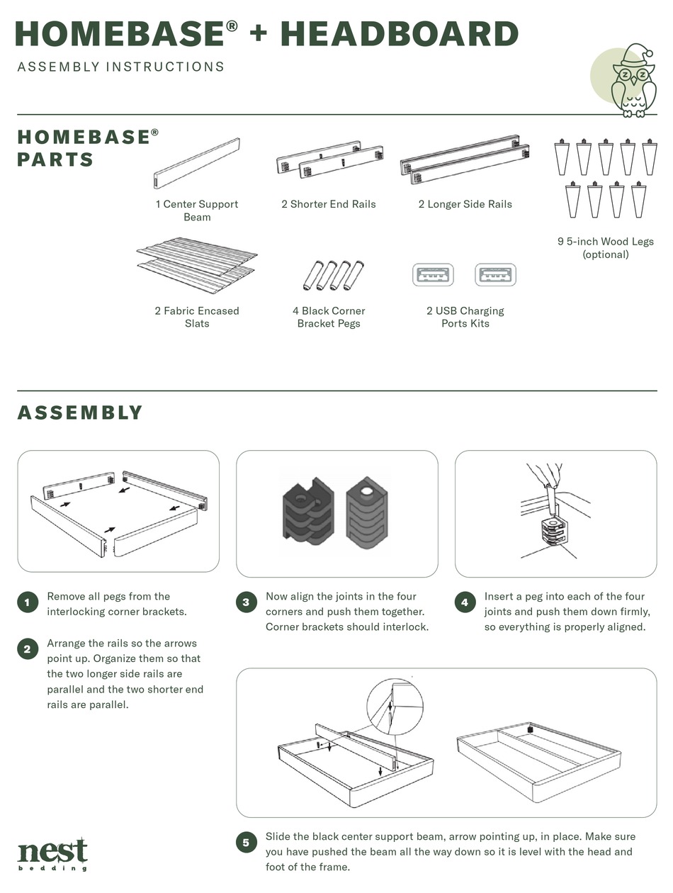 NEST HOMEBASE ASSEMBLY INSTRUCTIONS Pdf Download ManualsLib