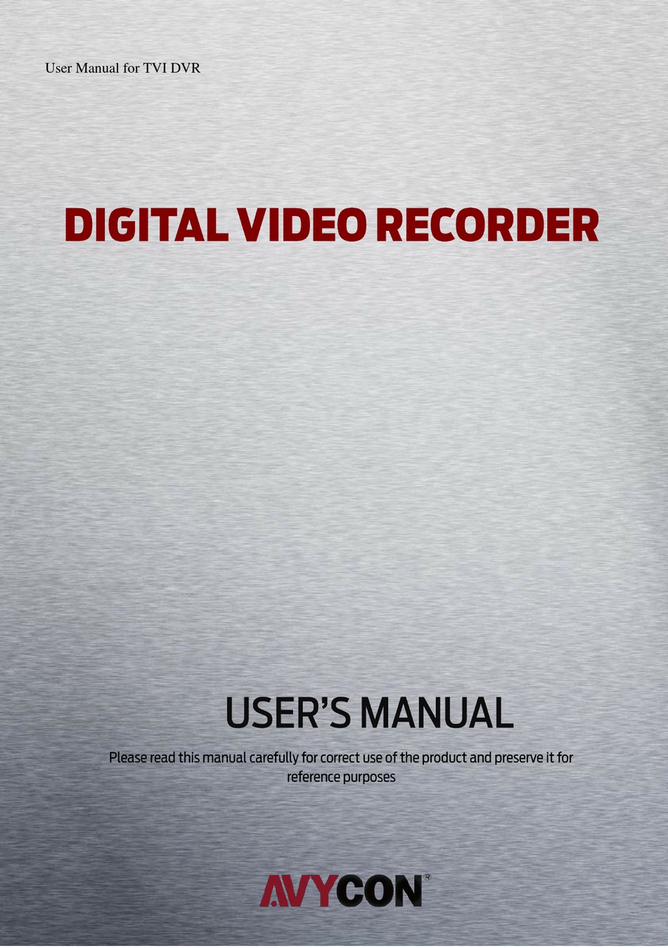 AVYCON AVRT908A4T USER MANUAL Pdf Download ManualsLib