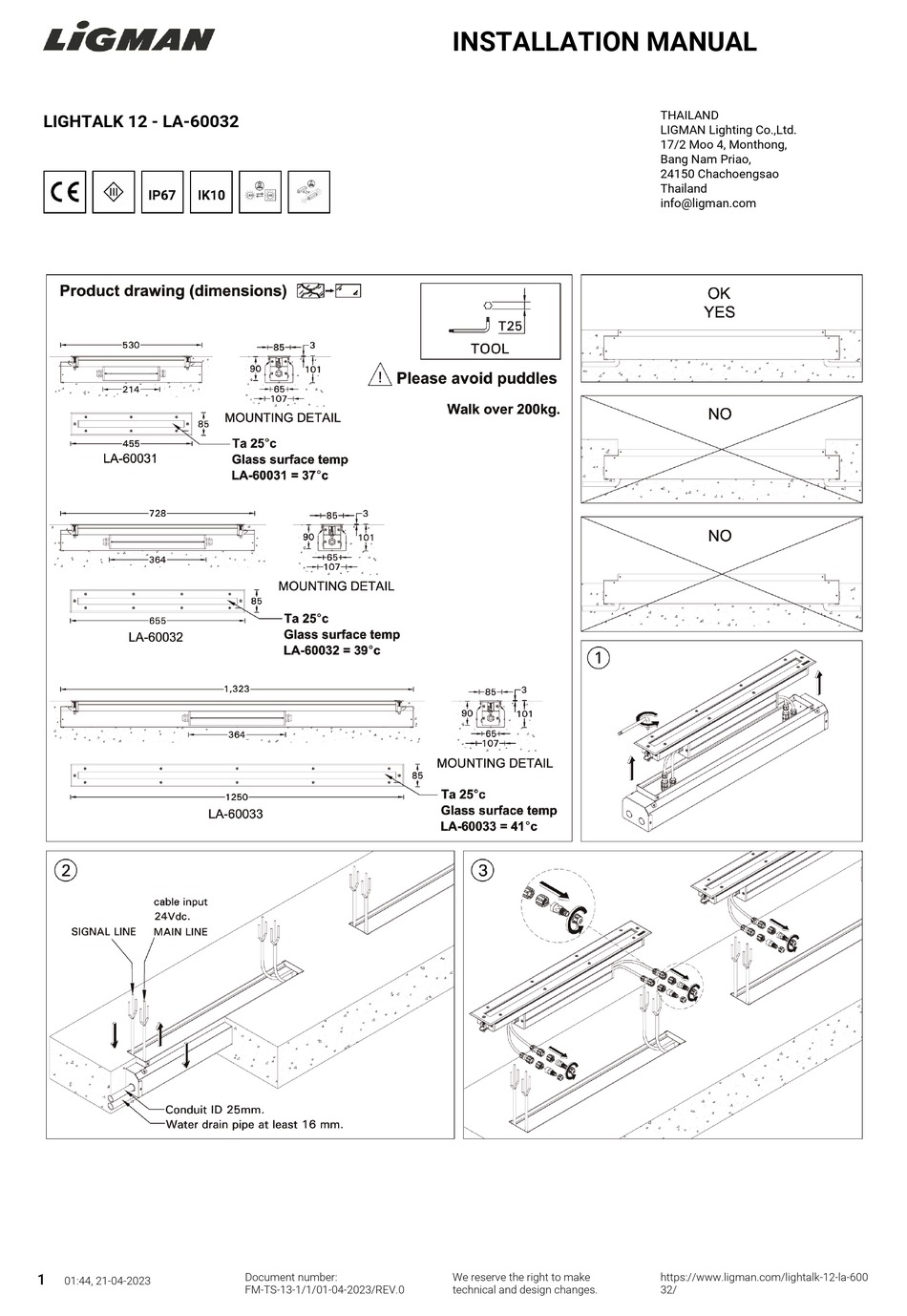 LIGMAN LIGHTALK 12 INSTALLATION MANUAL Pdf Download | ManualsLib