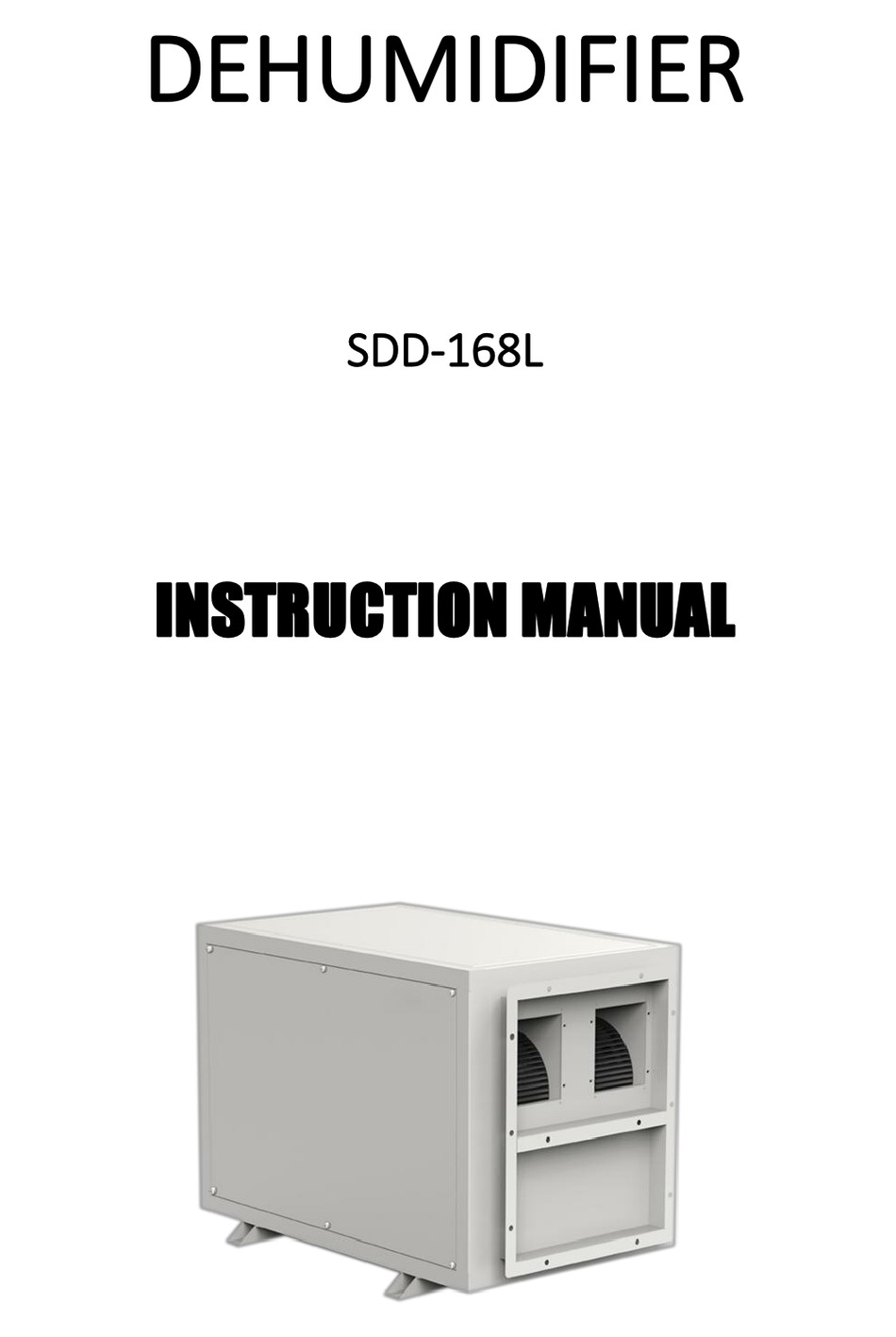 EAST SDD-168L INSTRUCTION MANUAL Pdf Download | ManualsLib